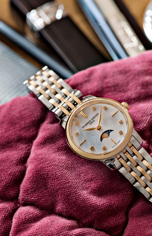 FREDERIQUE CONSTANT Slimline Moonphase FC-206MPWD1S3B