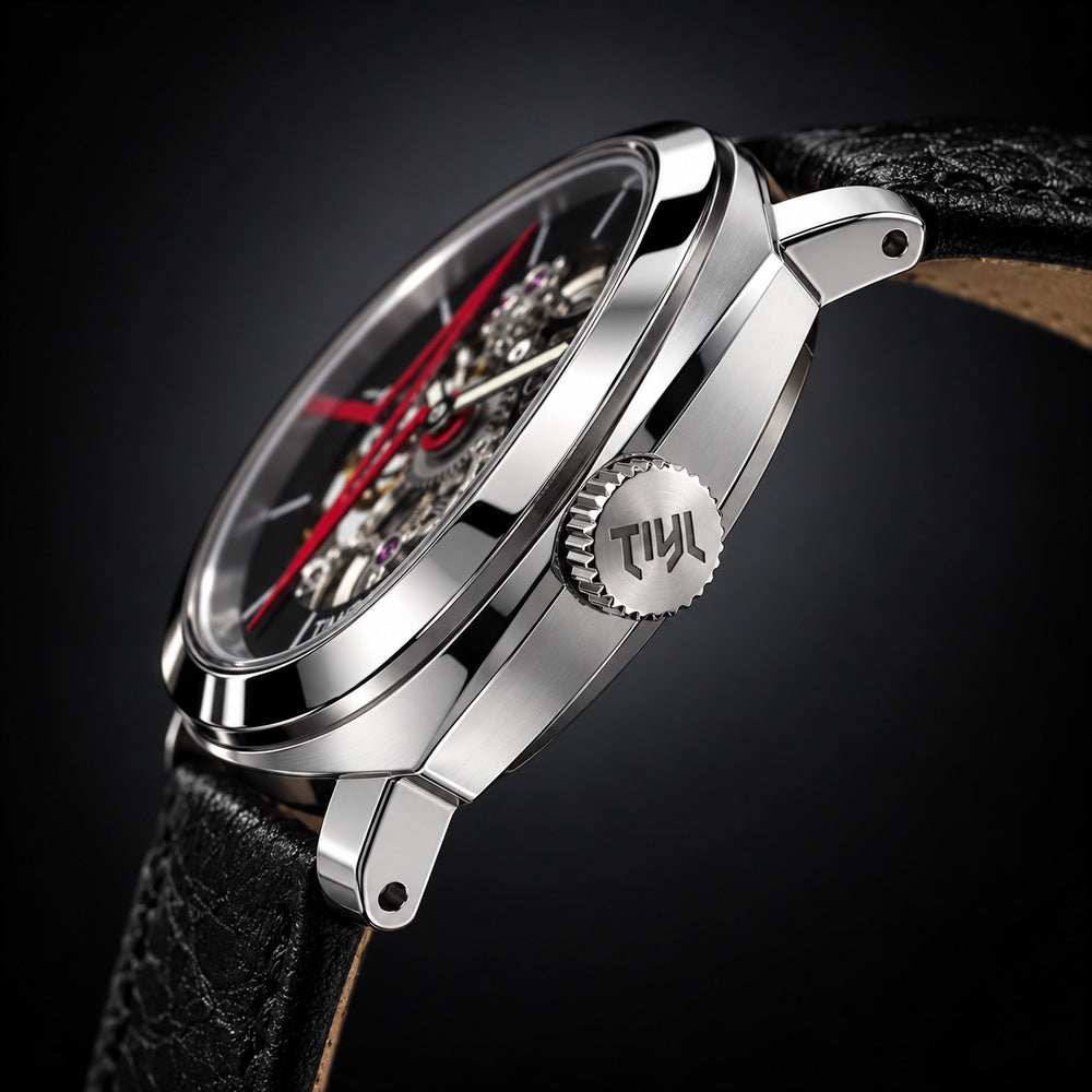 TIYL Heartbeat Steel Red – Gehäuseprofil