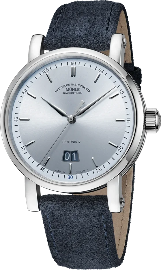 Mühle Glashütte Teutonia IV Großdatum Edition 1994 M1-44-72-1994-LB-V
