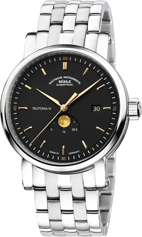 Mühle Glashütte Teutonia IV Mondphase M1-44-03-MB