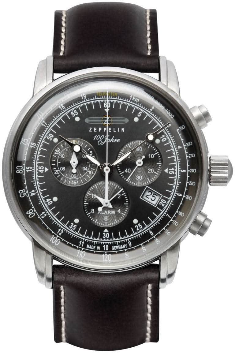 Zeppelin 100 Years Zeppelin Chronograph | Black (7680-2) now