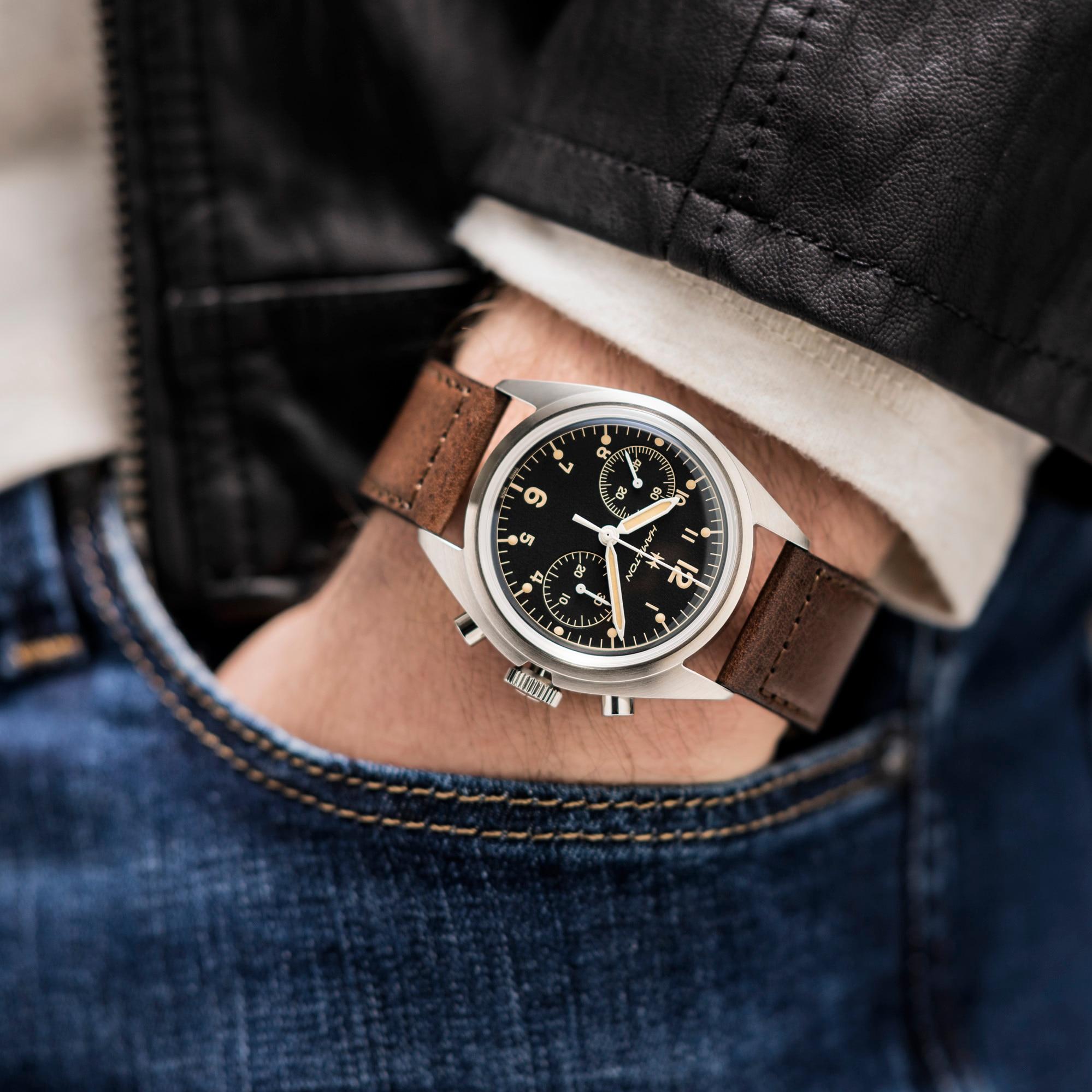 Hamilton Khaki Aviation Pilot Pioneer Mechanical Chronograph H76409530