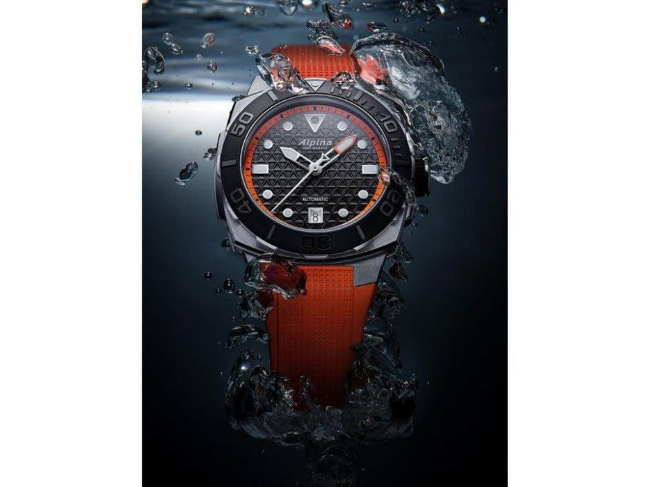 Alpina Seastrong Diver Extreme Automatic AL-525BO3VE6 - Juwelier Steiner
