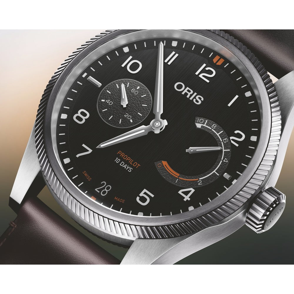Oris ProPilot Calibre 111 black leather dial