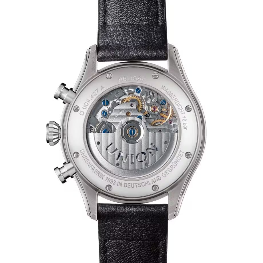 Union Glashütte Belisar Chronograph Limitierte Edition Silvretta Classic D009.427.18.011.09