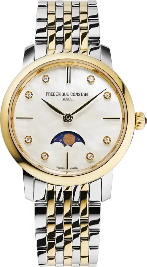 FREDERIQUE CONSTANT Slimline Moonphase FC-206MPWD1S3B