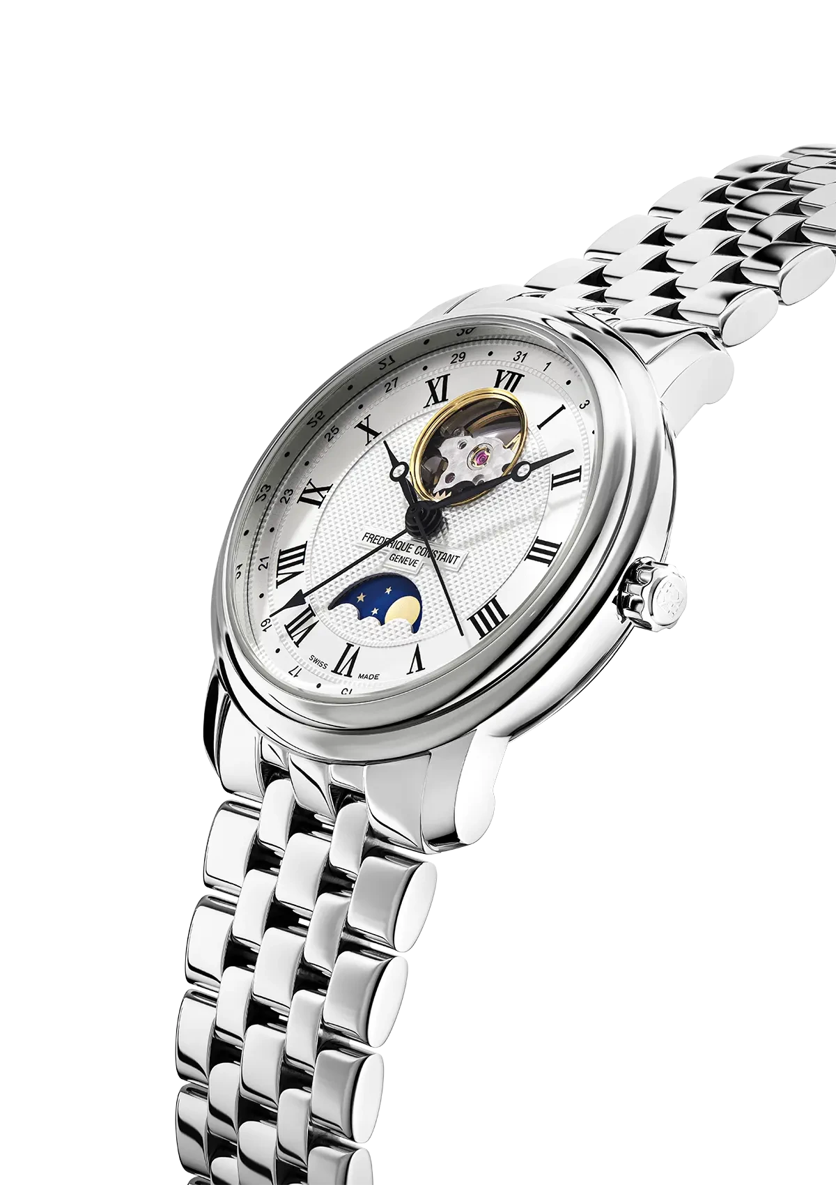 FREDERIQUE CONSTANT Classics Heart Beat Moonphase FC-335MC4P6B2