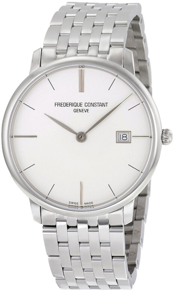 FREDERIQUE CONSTANT Slimline Silver Dial Gents FC-220S5S6B