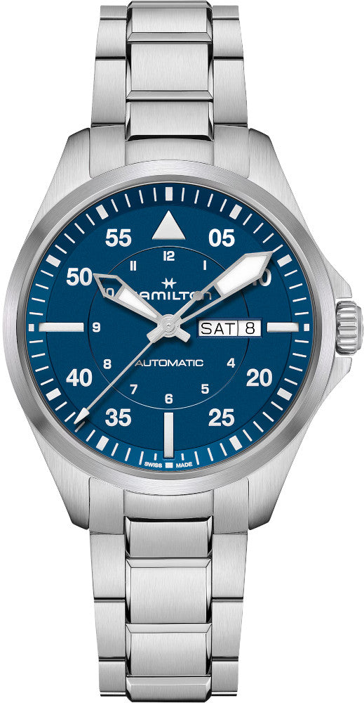 Hamilton Khaki Aviation Pilot Day Date Auto H64635140