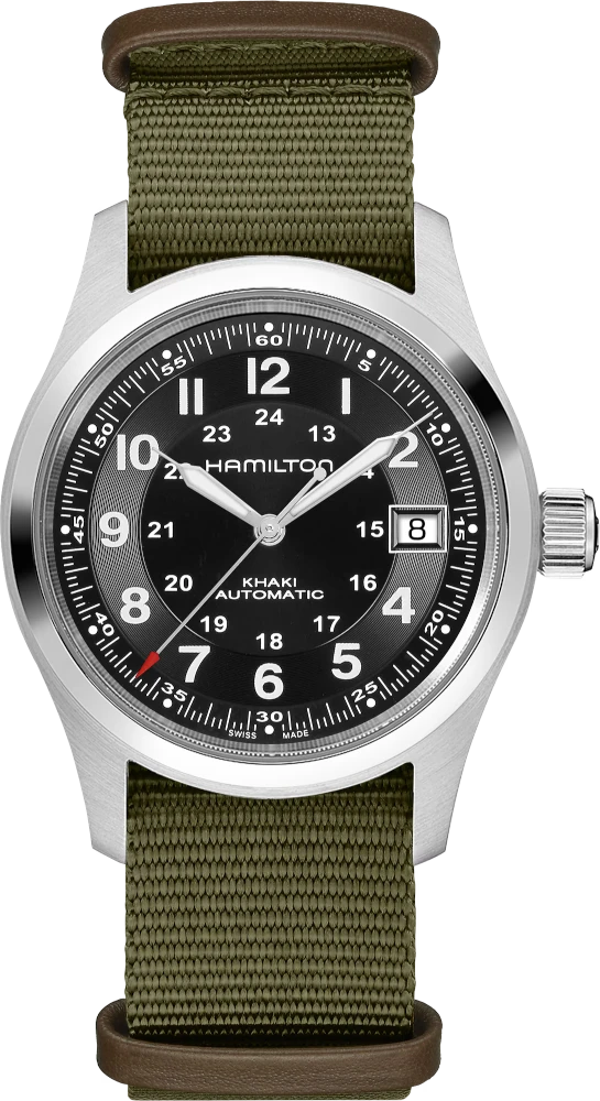 Hamilton Khaki Khaki Field Murph 42 mm Armbandset H70605732