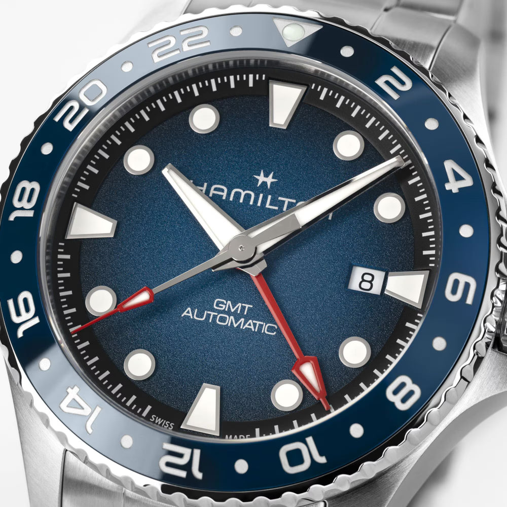 Hamilton Khaki Navy Scuba Auto GMT 43mm H82535140