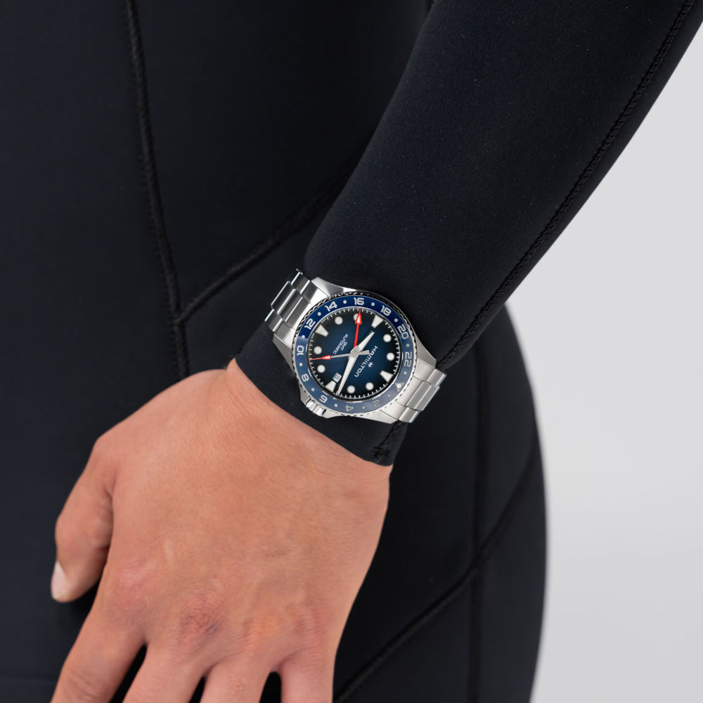 Hamilton Khaki Navy Scuba Auto GMT 43mm H82535140