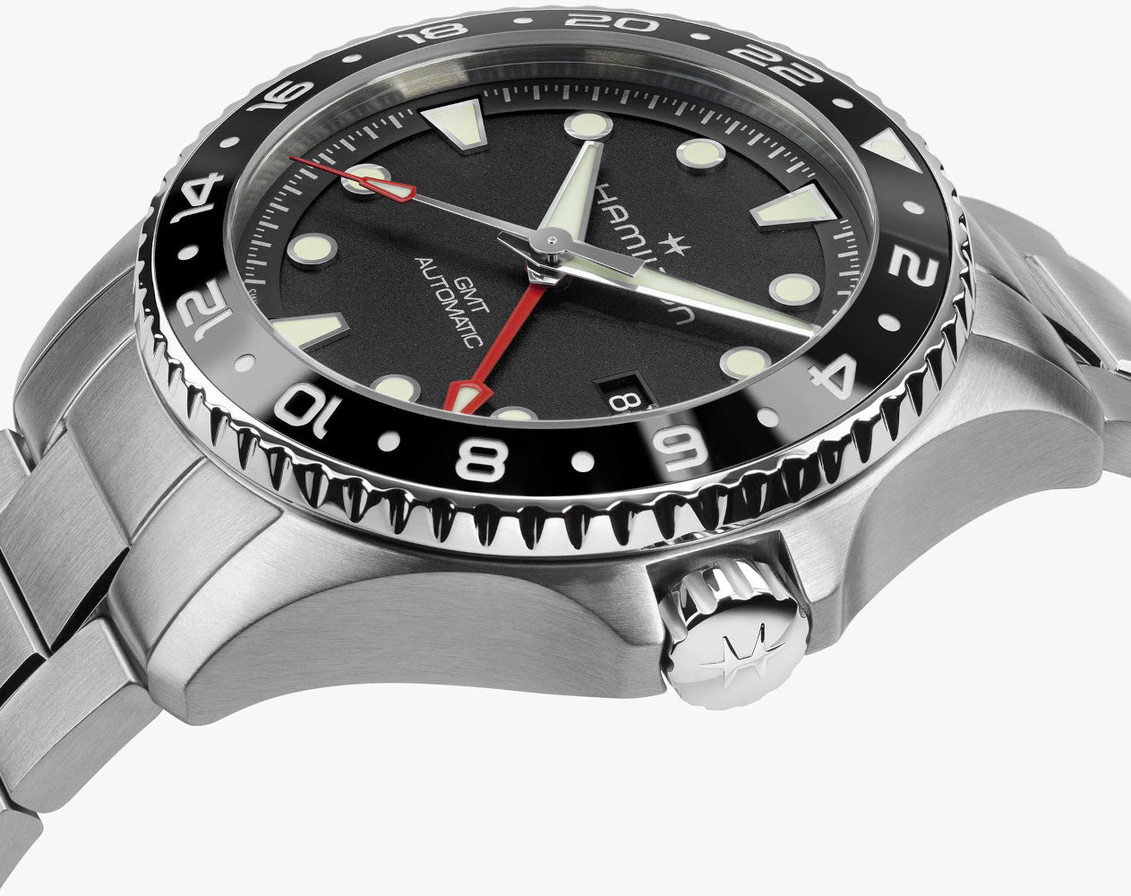 Hamilton Khaki Navy Scuba Auto GMT 43mm H82555130