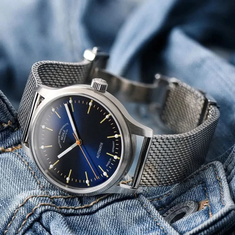 Mühle Glashütte Panova Blau M1-40-72-MB-II