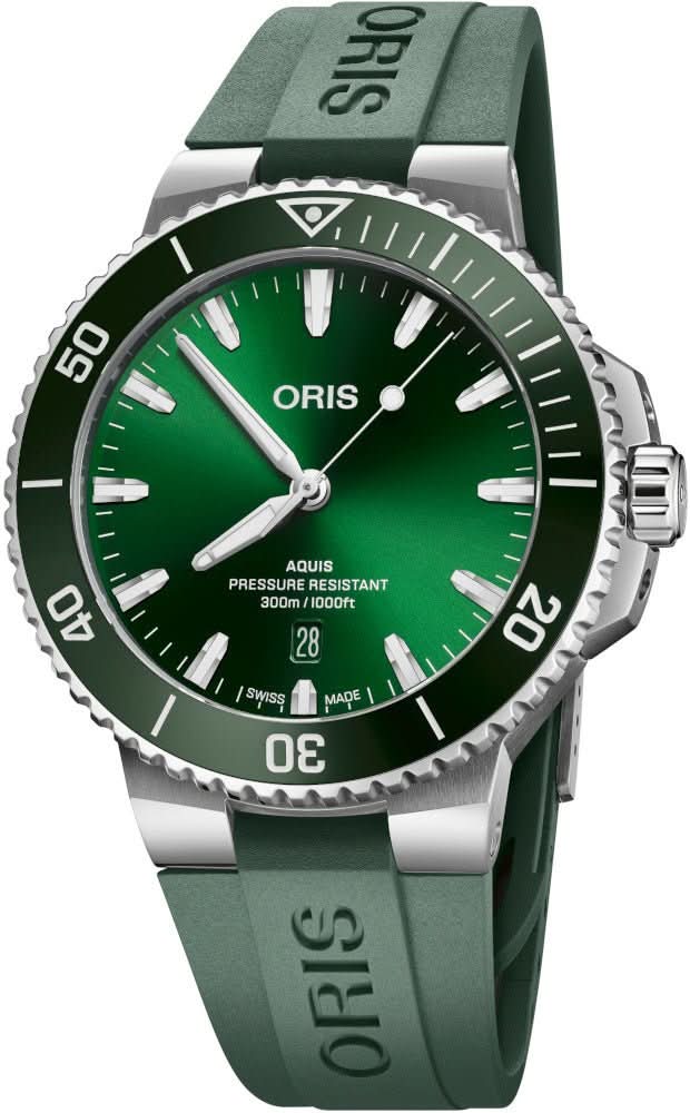 Oris Aquis Date 43,5 01 733 7789 4157-07 4 23 37FC - Juwelier Steiner