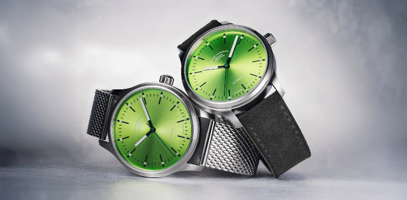 Mühle Glashütte Panova Limettengrün M1-40-76-1-MB-II