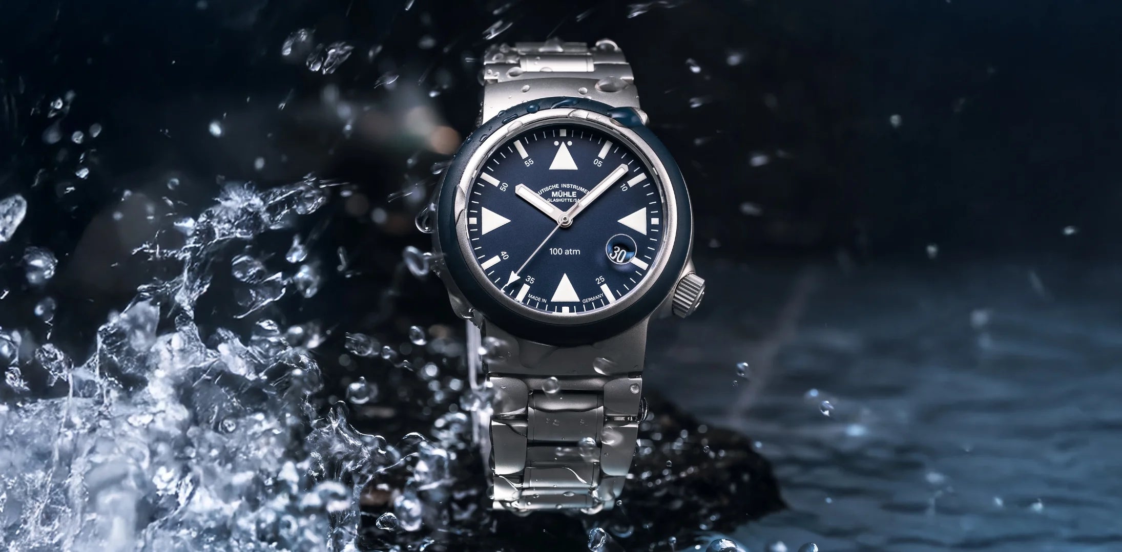 Mühle Glashütte S.A.R. Rescue-Timer M1-41-03-KB