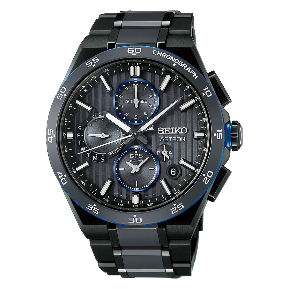 Seiko Astron GPS Solar Dual-Time Chronograph HAB008J1