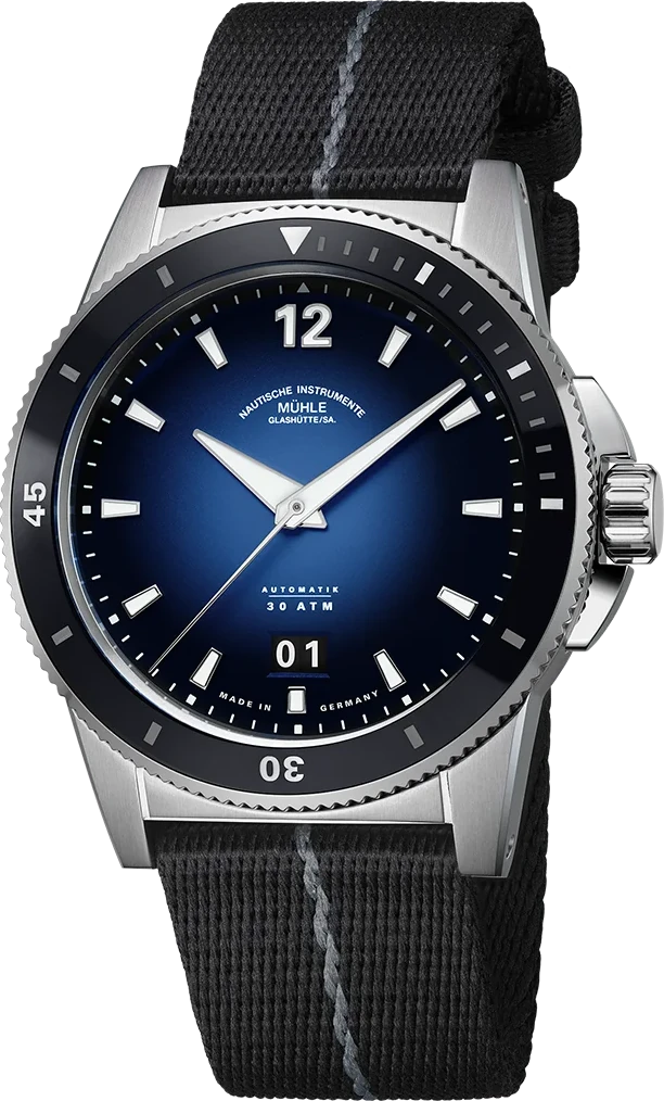 Mühle Glashütte Sportivo Großdatum M1-52-42-NB