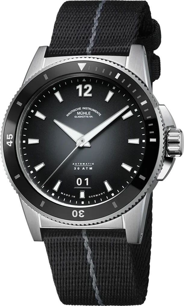 Mühle Glashütte Sportivo Großdatum M1-52-43-LK