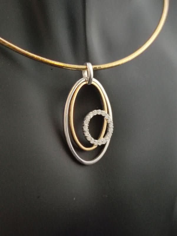 STEINER EXKLUSIV - Steiner Fine Jewellry Anhänger Bicolor Gold - Juwelier Steiner