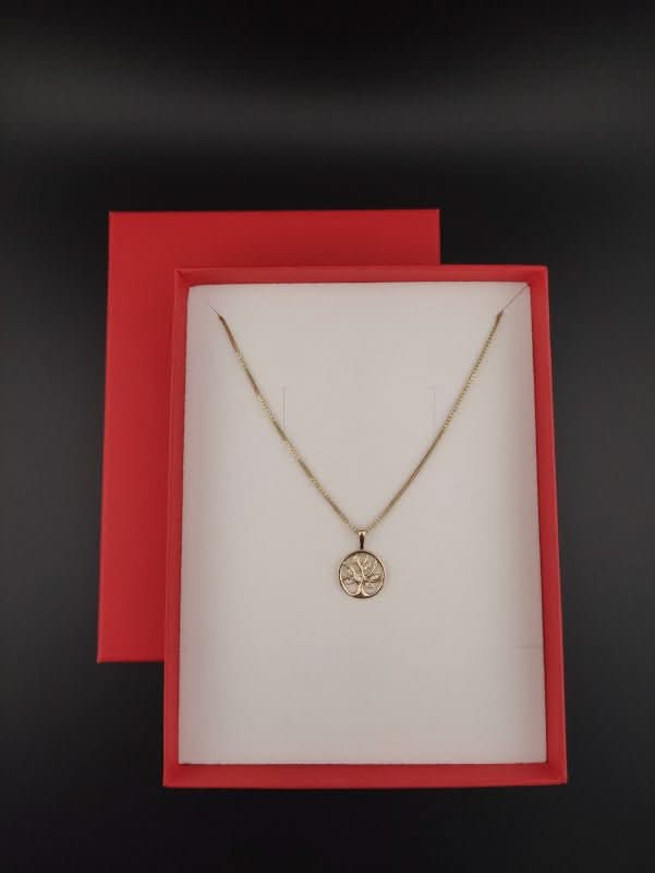 STEINER EXKLUSIV - Steiner Fine Jewellry Collier Venezianer mit Lebensbaum Zirkonia Gold - Juwelier Steiner