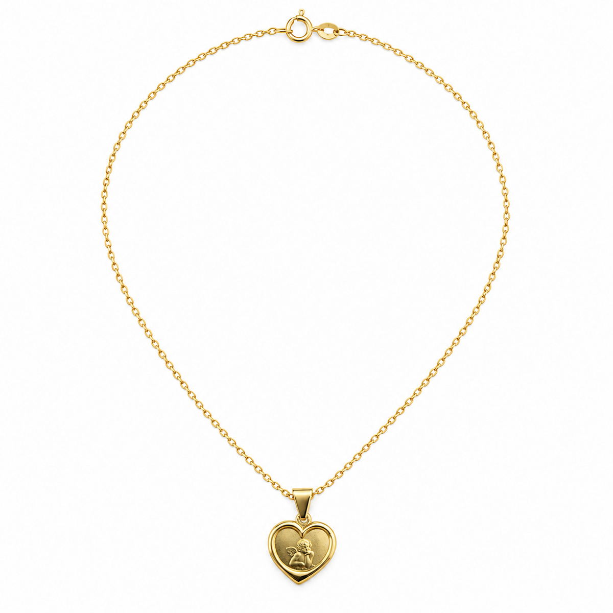Steiner Moments Herz Schutzengel mit Beispielkette