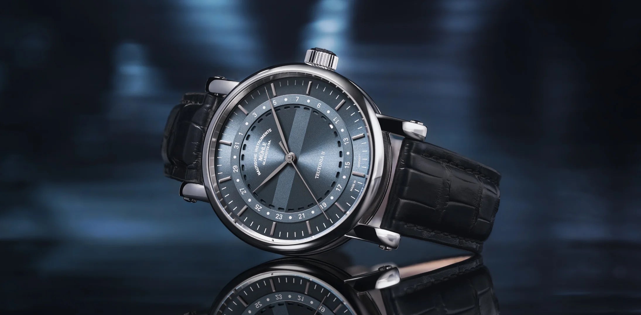 Mühle Glashütte Teutonia II Ringdatum M1-33-52-LB