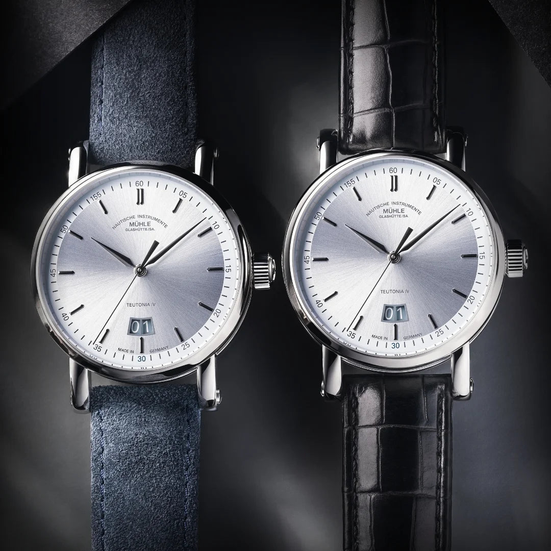 Mühle Glashütte Teutonia IV Großdatum Edition 1994 M1-44-72-1994-LB-V