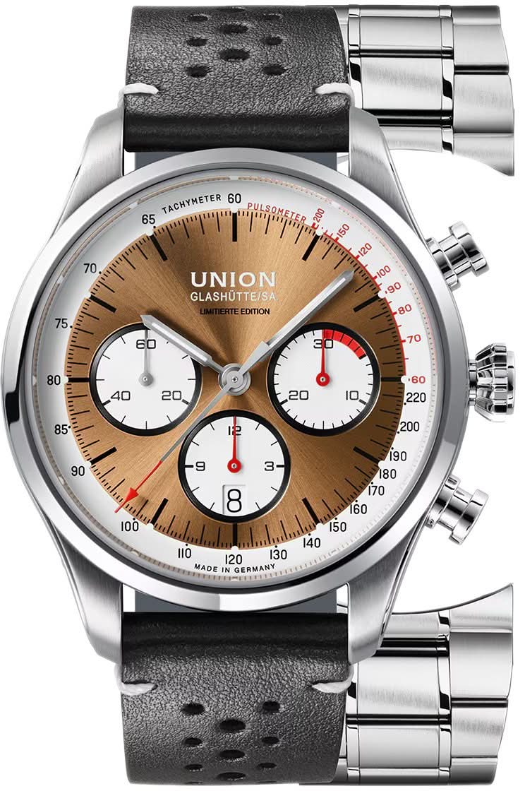 Union Glashütte Belisar Chronograph Limited Edition Silvretta Classic 2024 D009.427.16.290.09 - Juwelier Steiner