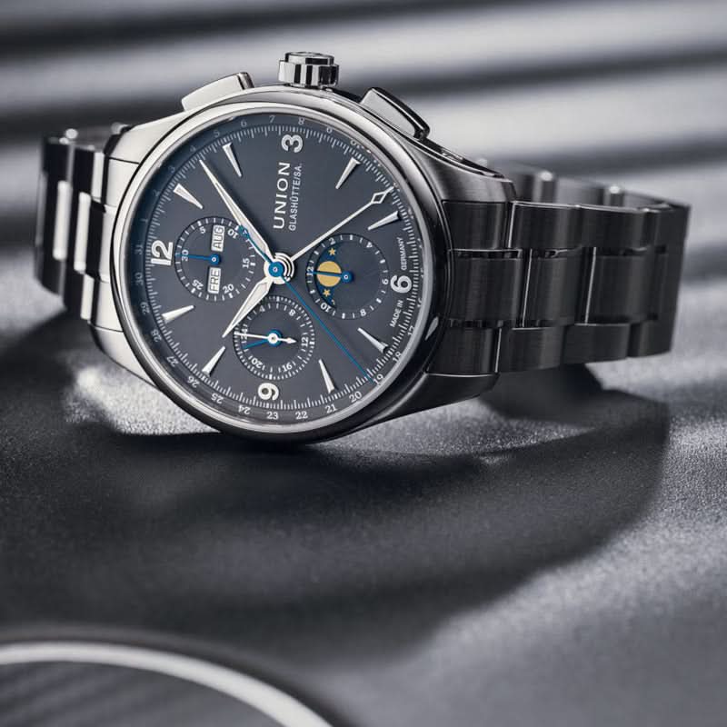 Union Glashütte Belisar Chronograph Mondphase D014.425.11.087.00 - Juwelier Steiner