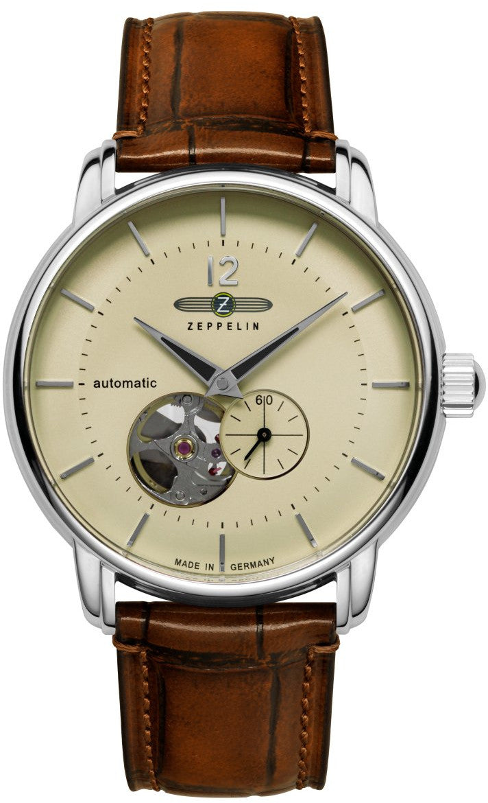 Zeppelin LZ120 Bodensee Automatic Open Heart 8166-1