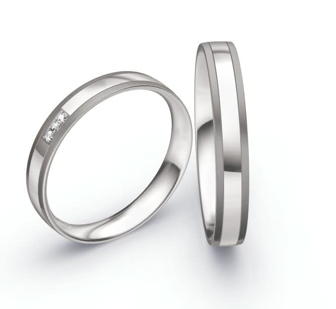 1 PaarEheringe/Trauringe Collection Ruesch Honeymoon Pure VI - Juwelier Steiner