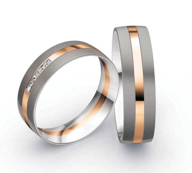 1 Paar Eheringe/Trauringe Collection Ruesch Honeymoon Pure III - Juwelier Steiner