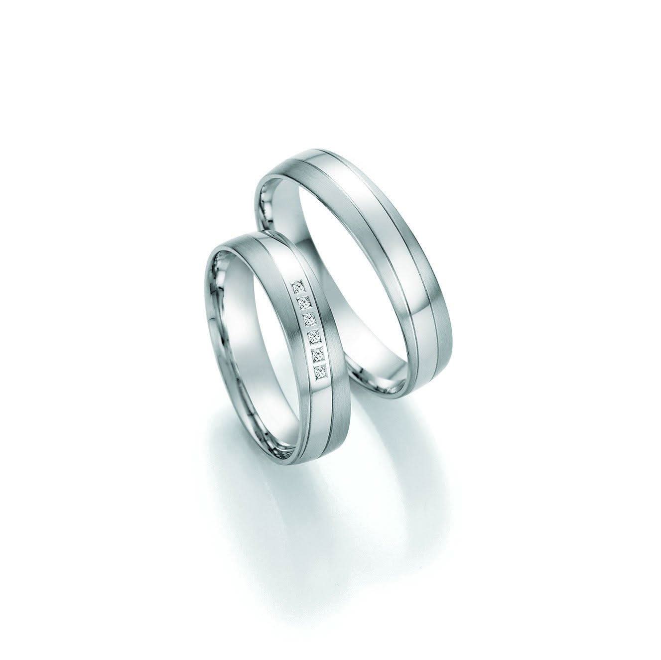 1 Paar Eheringe/Trauringe Collection Ruesch Honeymoon Pure IV - Juwelier Steiner