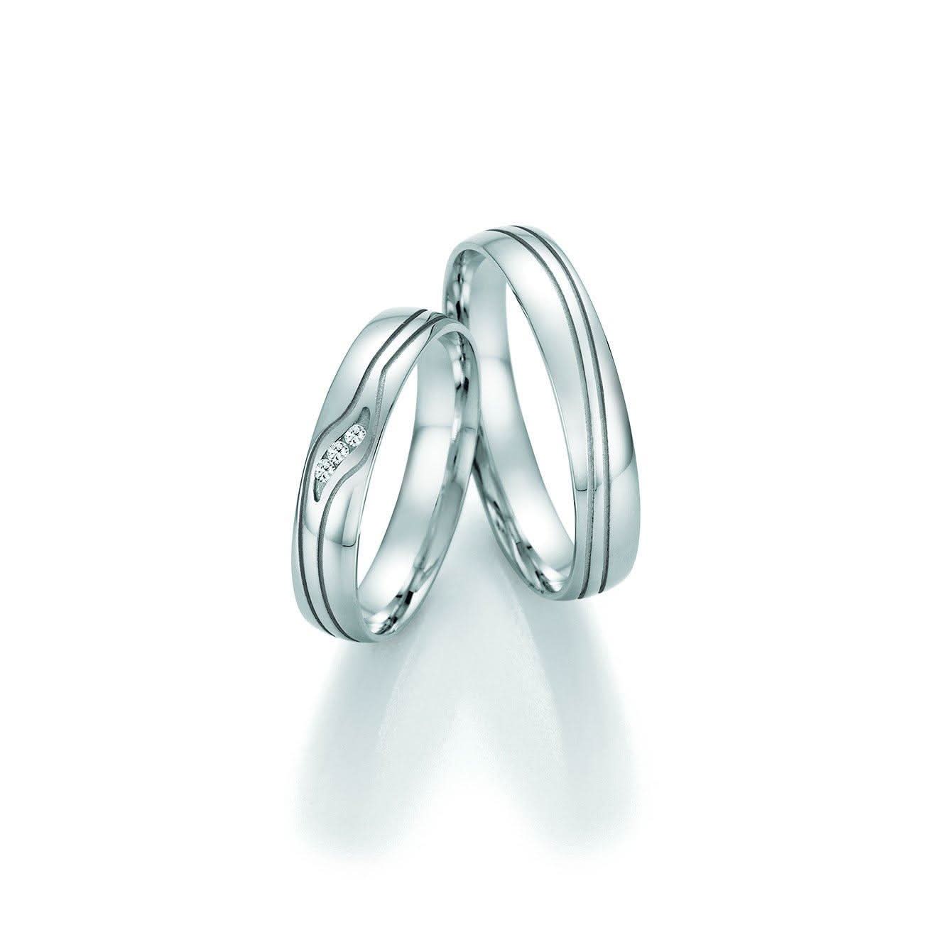 1 Paar Eheringe/Trauringe Collection Ruesch Honeymoon Pure IV - Juwelier Steiner