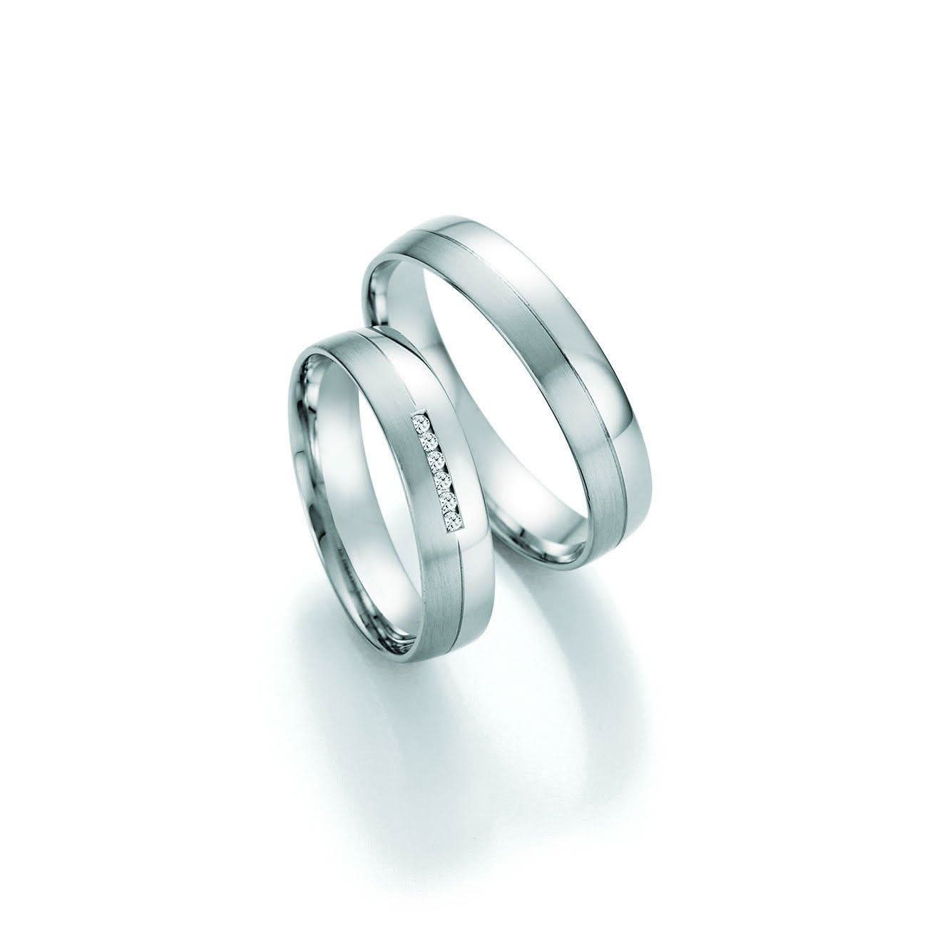 1 Paar Eheringe/Trauringe Collection Ruesch Honeymoon Pure IV - Juwelier Steiner