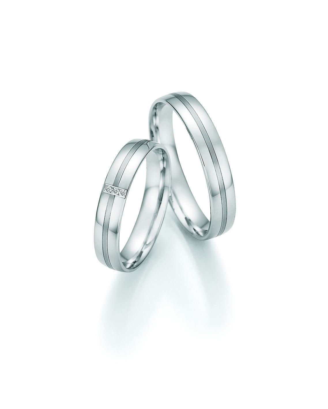 1 Paar Eheringe/Trauringe Collection Ruesch Honeymoon Pure VI - Juwelier Steiner