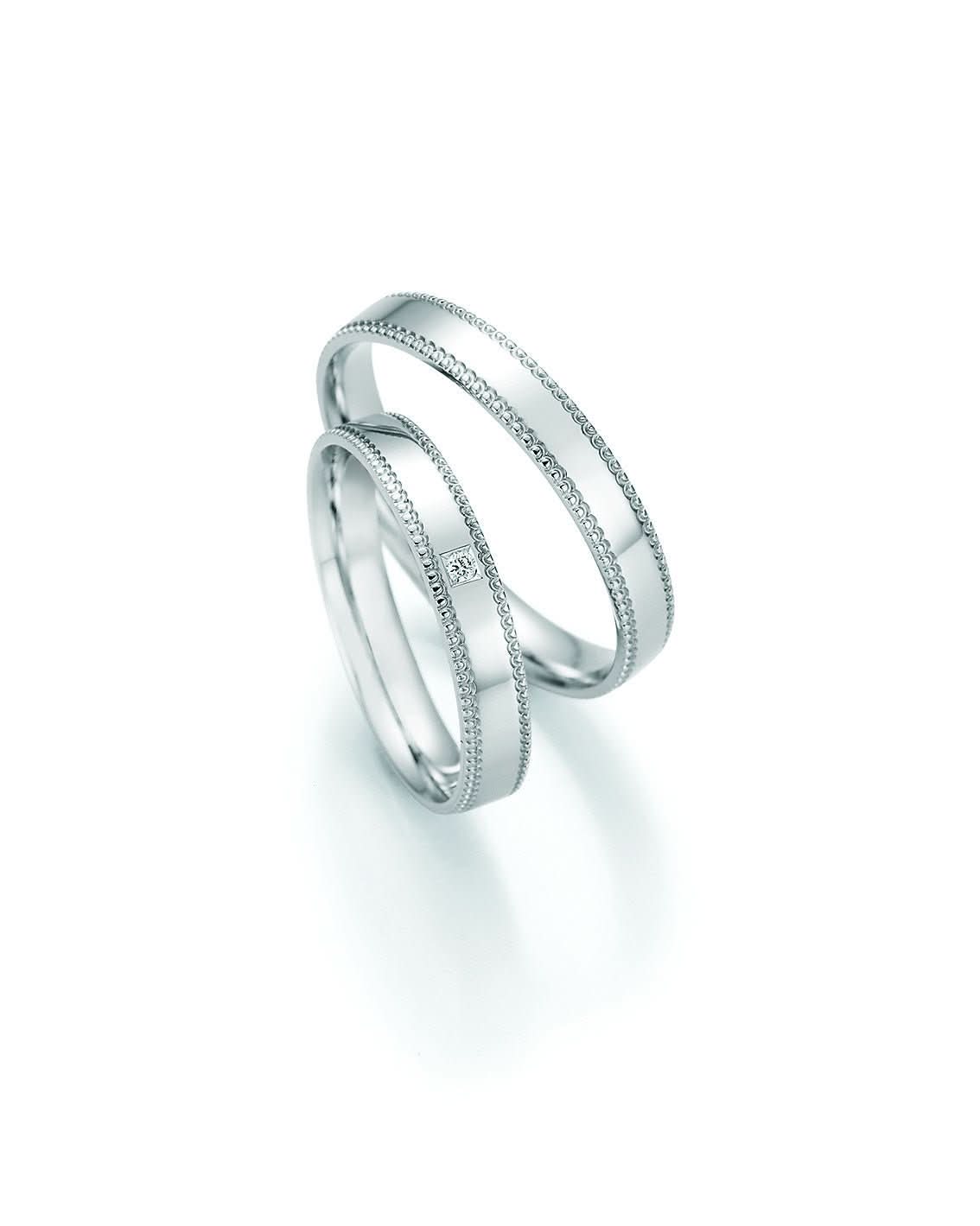 1 Paar Eheringe/Trauringe Collection Ruesch Honeymoon Pure VI - Juwelier Steiner