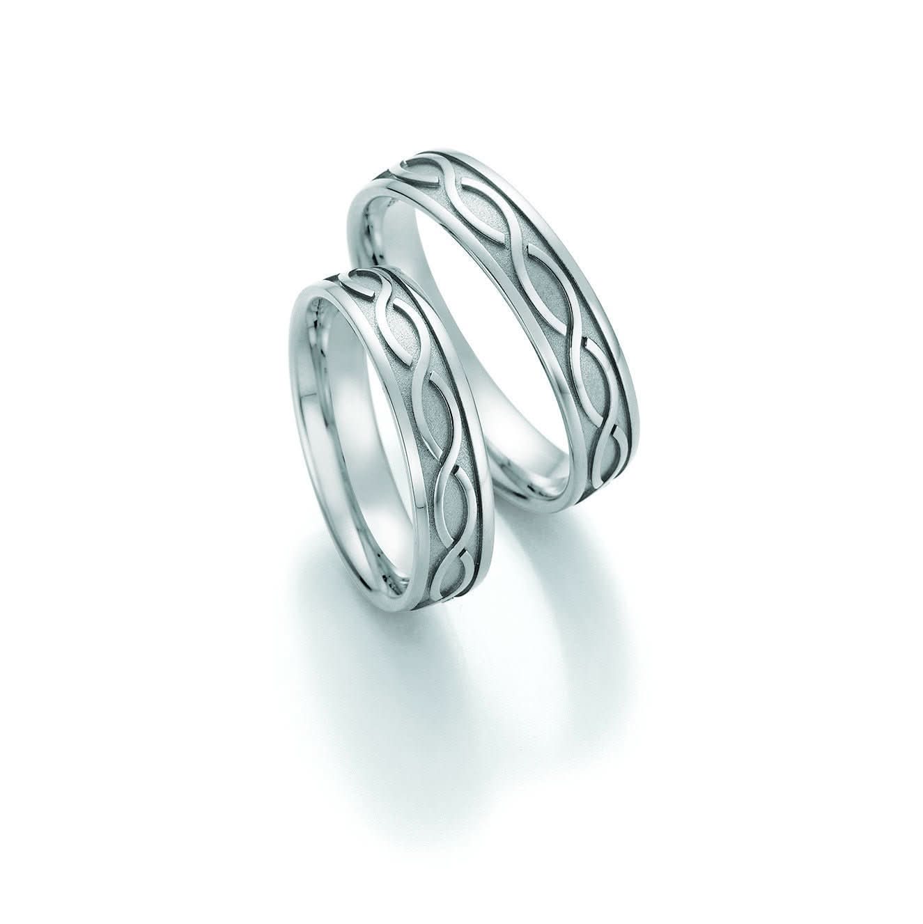 1 Paar Eheringe/Trauringe Collection Ruesch Honeymoon Solid III - Juwelier Steiner