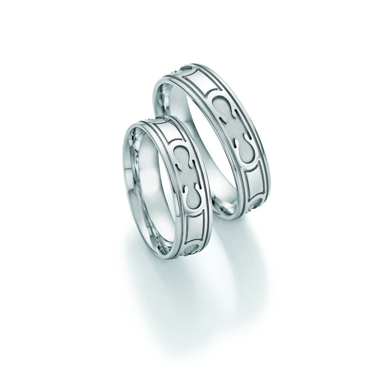 1 Paar Eheringe/Trauringe Collection Ruesch Honeymoon Solid III - Juwelier Steiner