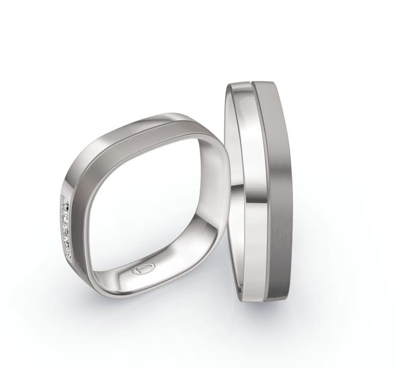 1 Paar Eheringe/Trauringe Collection Ruesch Honeymoon Solid VII - Juwelier Steiner