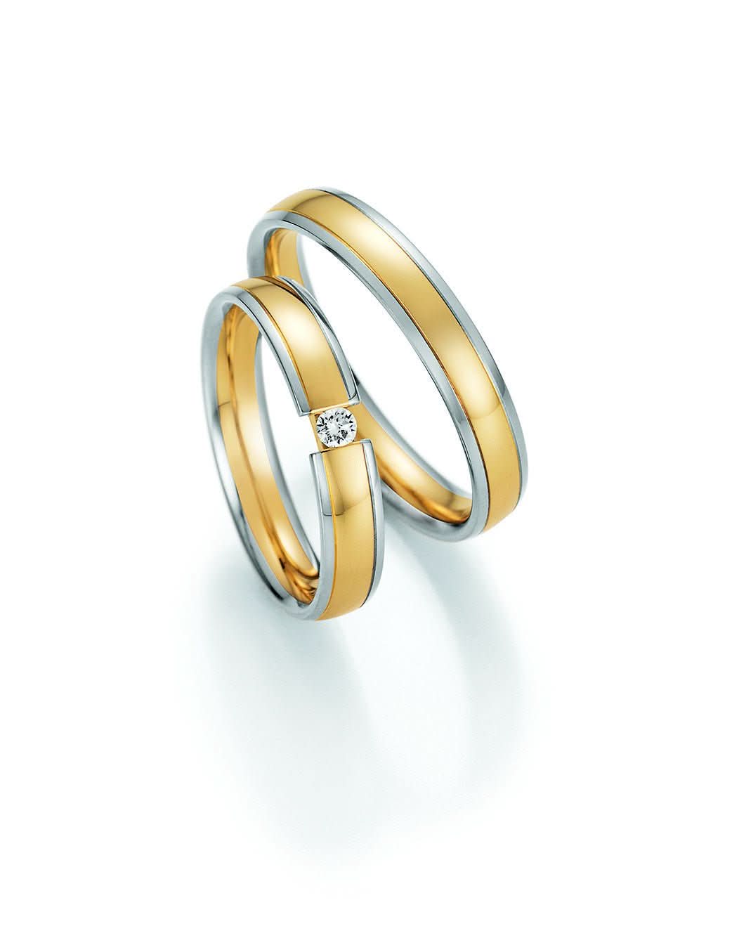 1 Paar Eheringe/Trauringe Collection Ruesch Honeymoon Solid VI - Juwelier Steiner