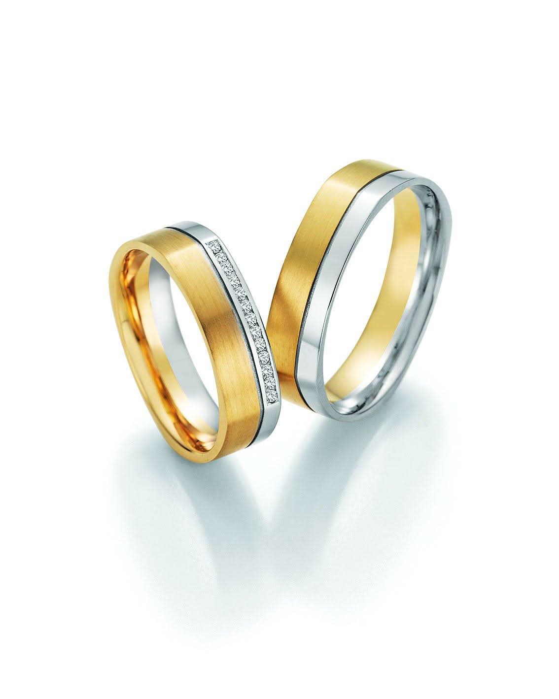 1 Paar Eheringe/Trauringe Collection Ruesch Honeymoon Solid V - Juwelier Steiner