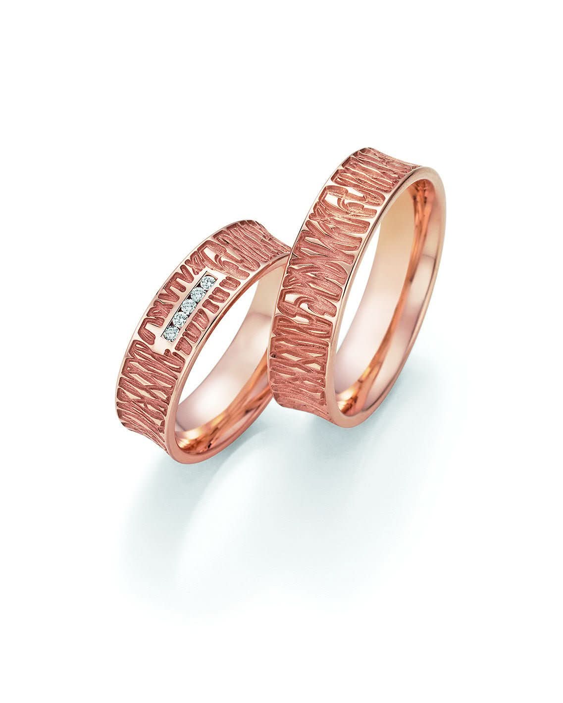1 Paar Eheringe/Trauringe Collection Ruesch Honeymoon Solid X - Juwelier Steiner