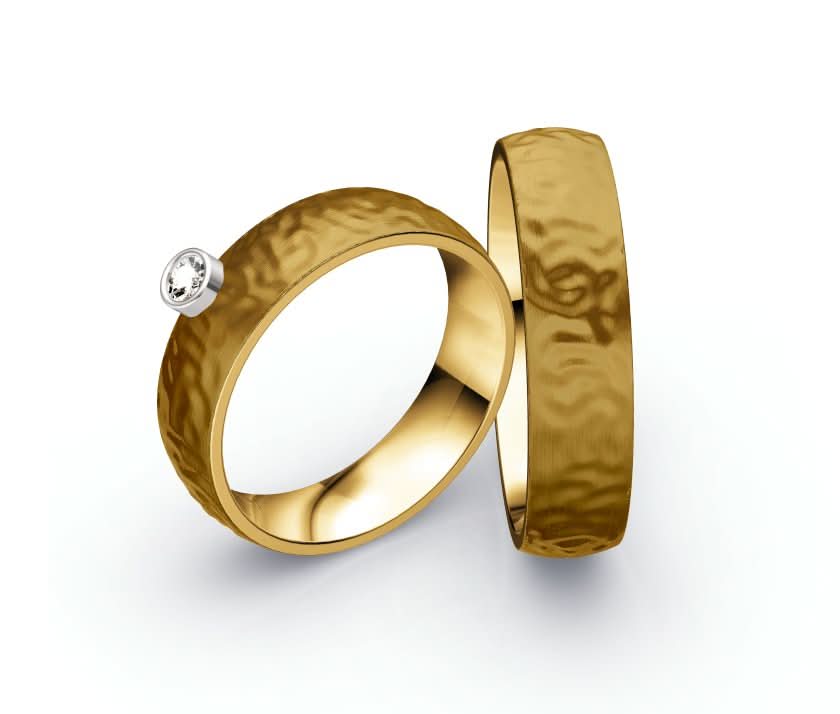 1 Paar Eheringe/Trauringe Collection Ruesch Honeymoon Solid X - Juwelier Steiner