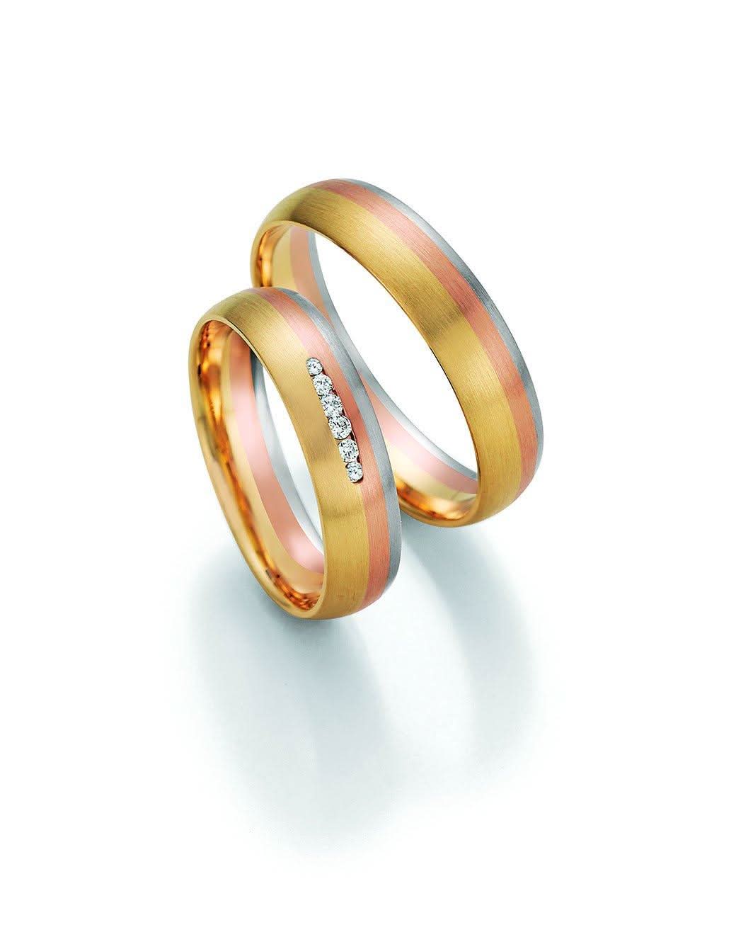 1 Paar Eheringe/Trauringe Collection Ruesch Sunrise - Juwelier Steiner