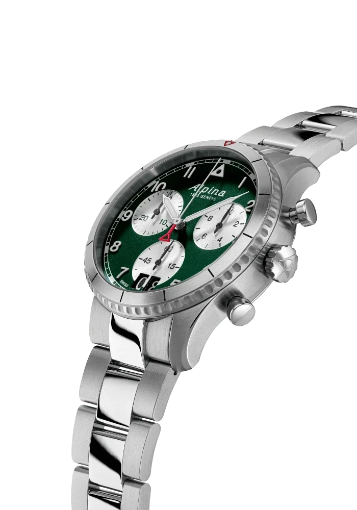 Alpina Startimer Pilot Chronograpg Big Date AL-372GRS4S26B - Juwelier Steiner