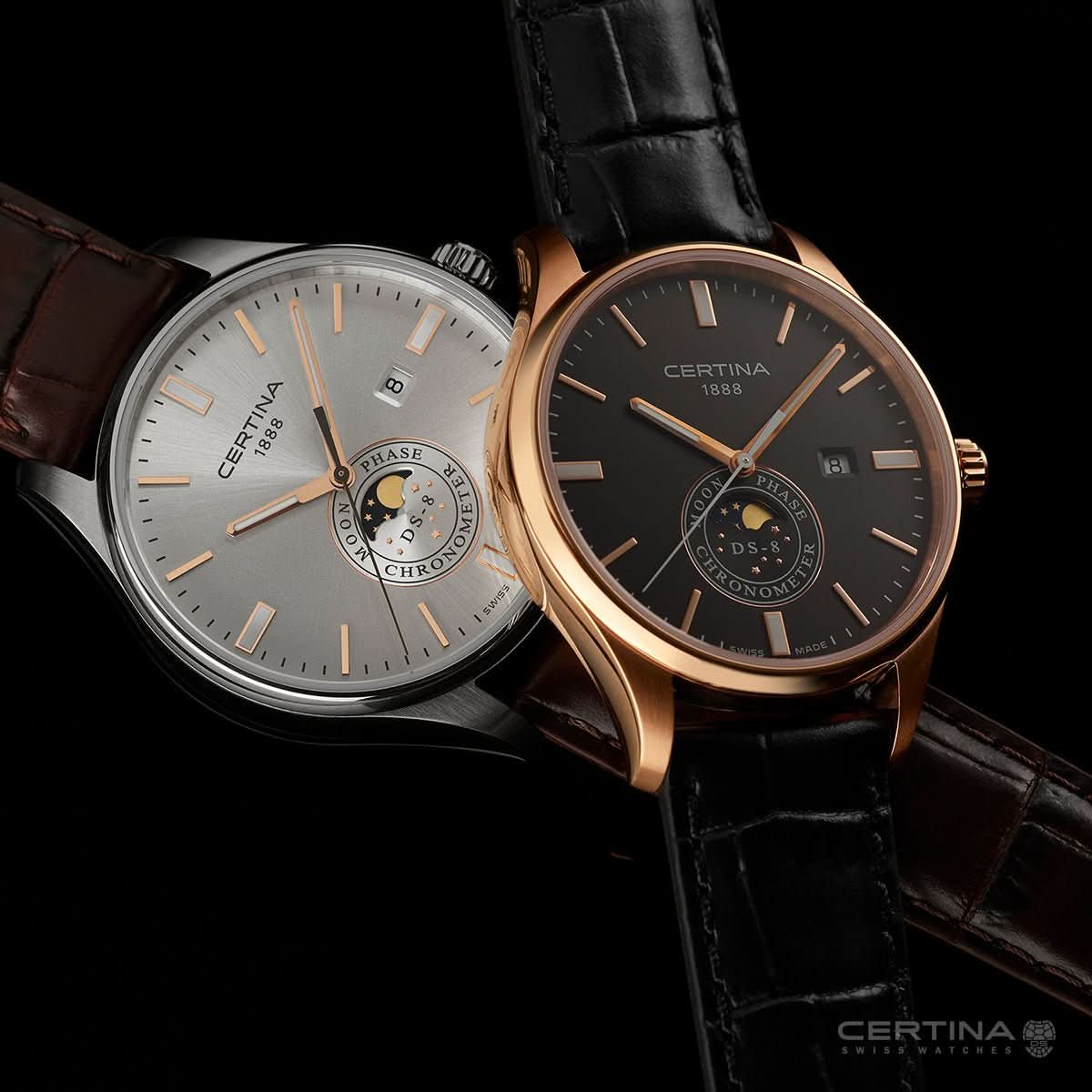 Certina DS-8 Moon Phase C033.457.36.051.00 - Juwelier Steiner