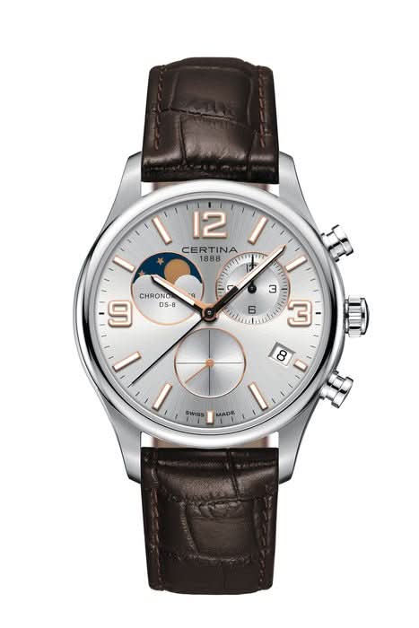 Buy Certina DS-8 Moon Phase C033.460.16.037.00 for 830.00 EUR!